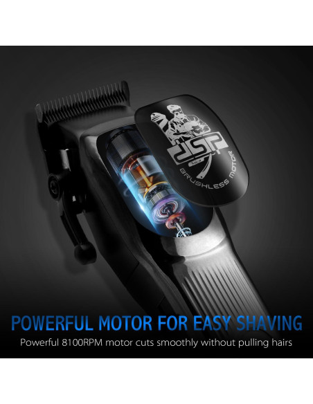 Cortadora de Cabello DSP Profesional Inalámbrica 2500mAh Cortadora de Cabello DSP Profesional Inalámbrica 2500mAh