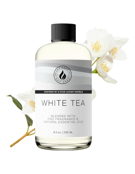 Aceite Difusor de Té Blanco Aroma Country 251 ml Natural