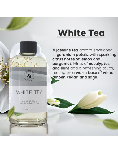 Aceite Difusor de Té Blanco Aroma Country 251 ml Natural