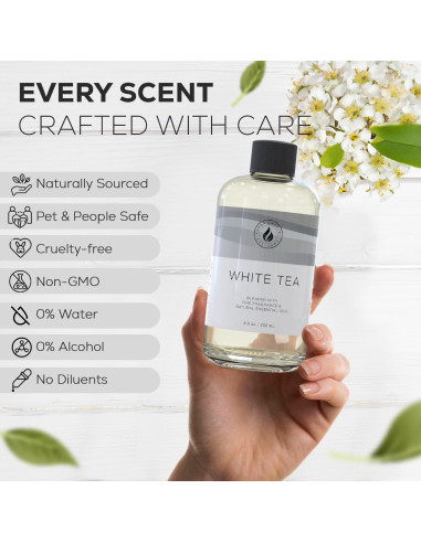 Aceite Difusor de Té Blanco Aroma Country 251 ml Natural
