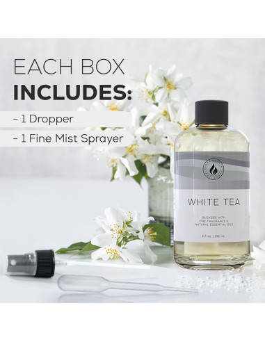 Aceite Difusor de Té Blanco Aroma Country 251 ml Natural