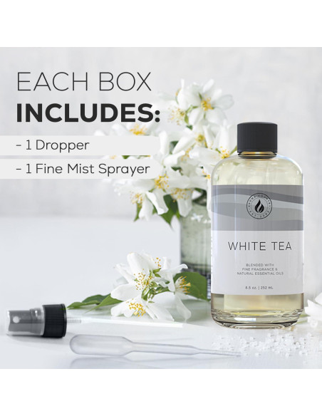 Aceite Difusor de Té Blanco Aroma Country 251 ml Natural