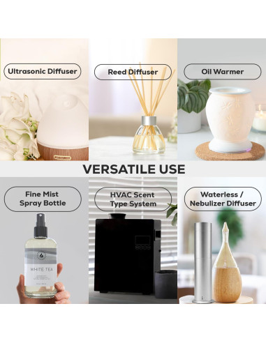 Aceite Difusor de Té Blanco Aroma Country 251 ml Natural