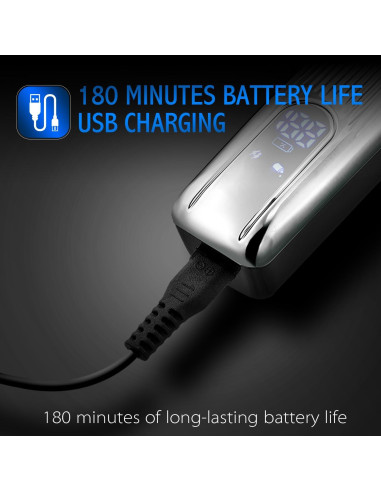 Cortadora de Cabello DSP Profesional Inalámbrica 2500mAh