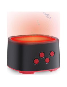 Lámpara de Luz Roja y Ruido Blanco LOTPICK para Dormir