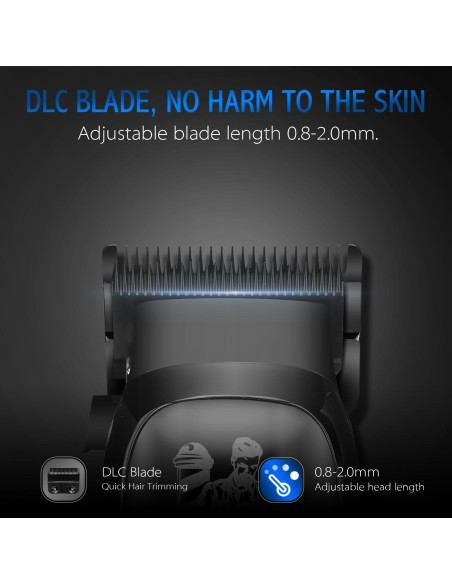 Cortadora de Cabello DSP Profesional Inalámbrica 2500mAh Cortadora de Cabello DSP Profesional Inalámbrica 2500mAh