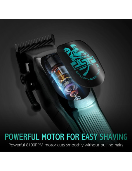 Cortadora de Cabello DSP Profesional Inalámbrica 2500mAh Cortadora de Cabello DSP Profesional Inalámbrica 2500mAh