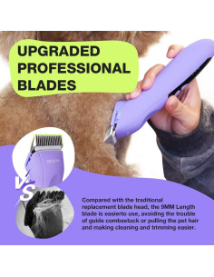 Cortadoras de Perros Petopia PC215VX Inalámbricas 2-9mm 2