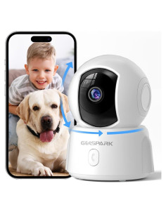 Cámara de Seguridad Interior GOLSPARK 2K con Audio Bidireccional