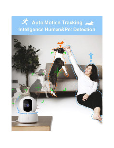 Cámara de Seguridad Interior GOLSPARK 2K con Audio Bidireccional 2