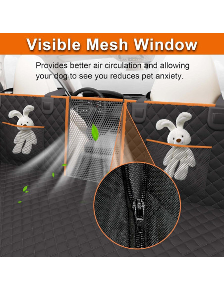 Funda de Asiento para Perros Eamefia JHZD Impermeable 132x64cm