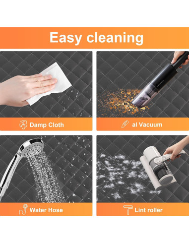 Funda de Asiento para Perros Eamefia JHZD Impermeable 132x64cm