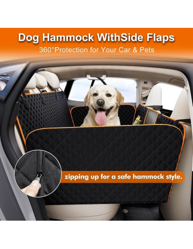 Funda de Asiento para Perros Eamefia JHZD Impermeable 132x64cm