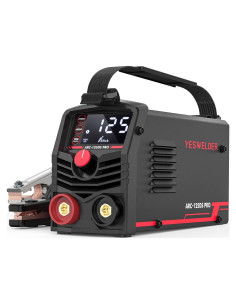 Soldador de Varilla YESWELDER ARC-125DS 125A LED Portátil