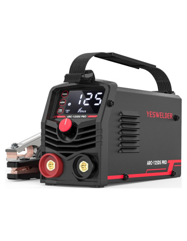 Soldador de Varilla YESWELDER ARC-125DS 125A LED Portátil