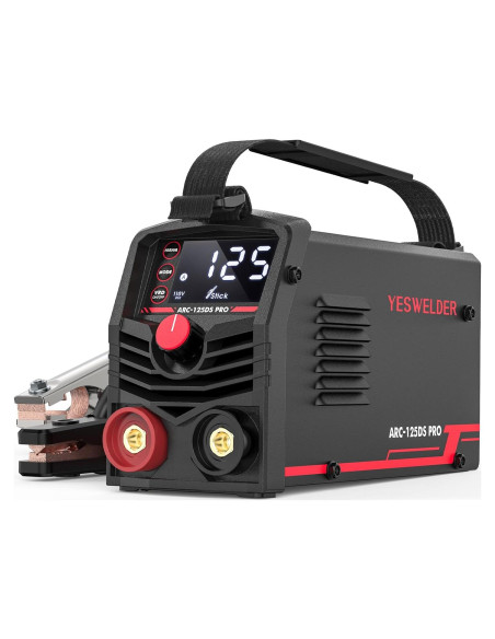 Soldador de Varilla YESWELDER ARC-125DS 125A LED Portátil