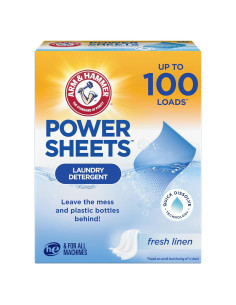 Hojas de detergente para ropa Arm & Hammer Lino Fresco 50u