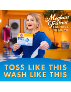 Hojas de detergente para ropa Arm & Hammer Lino Fresco 50u 2