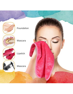 Toallitas Desmaquillantes Nugilla 8 Paquetes Microfibra 2