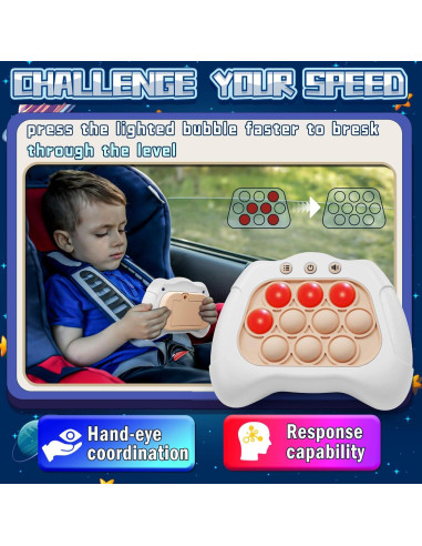 Juego de Empuje Rápido Aolgen Sensorial para Niños y Adultos
