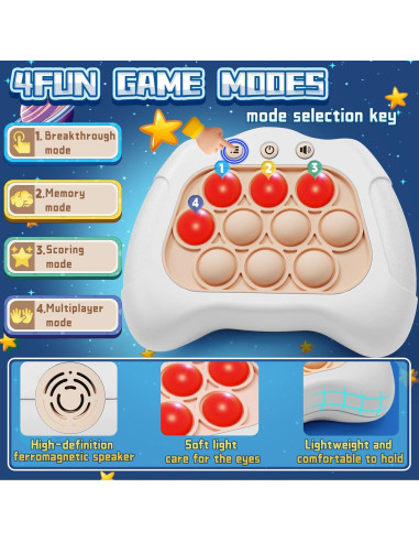 Juego de Empuje Rápido Aolgen Sensorial para Niños y Adultos