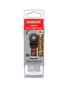 Cuchillas Oscilantes Diablo 3.18 cm Bi-Metal 10-Pack para Madera 2