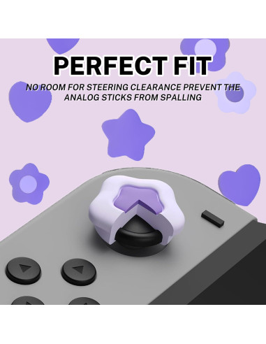 Agarradores de Pulgar de Silicona Epstur para Nintendo Switch