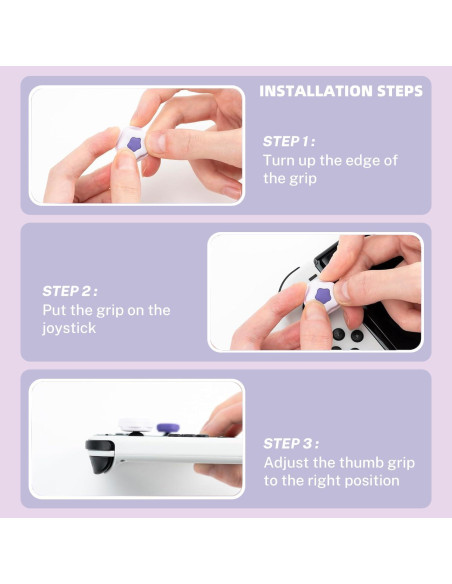 Agarradores de Pulgar de Silicona Epstur para Nintendo Switch