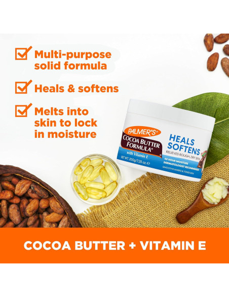 Bálsamo Sólido Palmer's Manteca de Cacao 205 g Hidratante