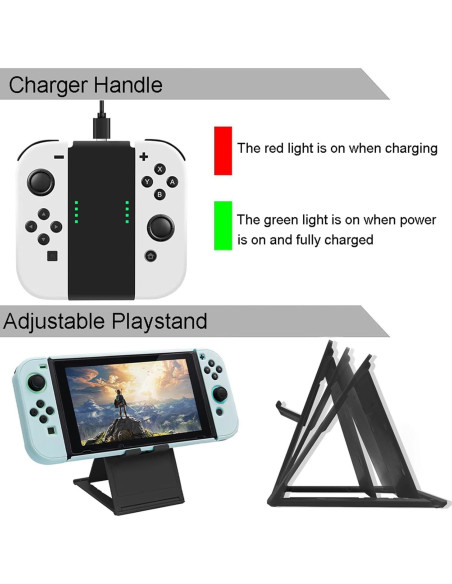 Paquete de Accesorios para Nintendo Switch OLED 18 en 1