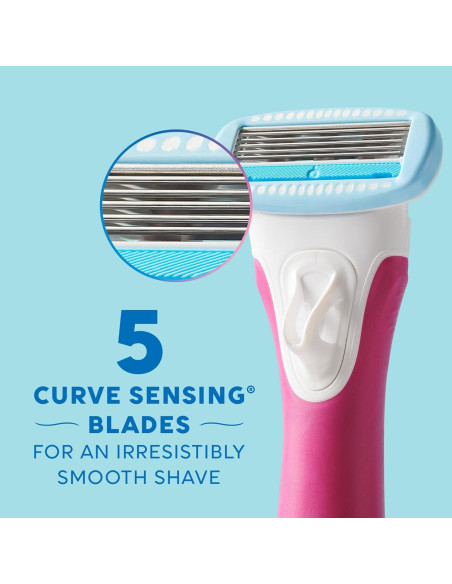 Afeitadora Schick Hydro Silk TrimStyle 2 en 1 para mujeres