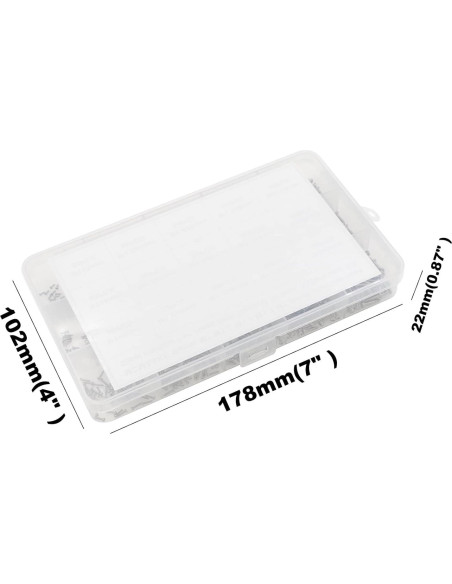 Kit de Tornillos Autorroscantes Phillips Acero Inoxidable 750PCS