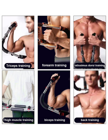 Entrenador de brazos Twister BOXOB M22004 ajustable para fitness