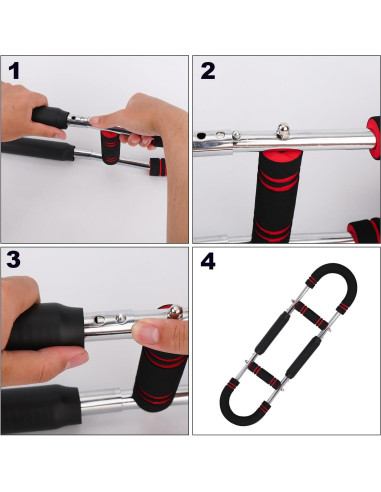 Entrenador de brazos Twister BOXOB M22004 ajustable para fitness