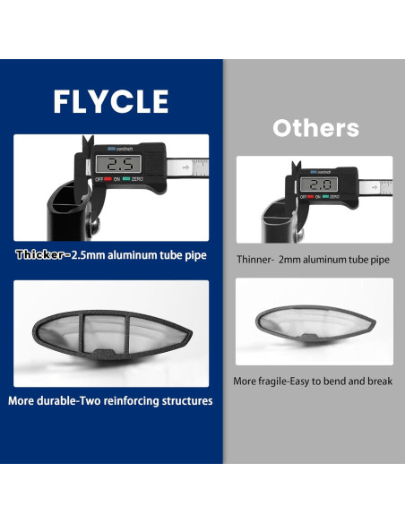 Barras de Techo FLYCLE para Hyundai Palisade 2019-2025 220KG