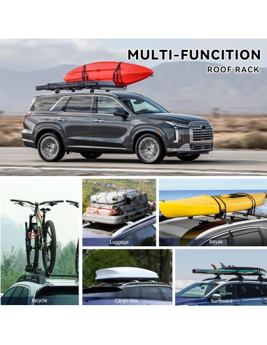 Barras de Techo FLYCLE para Hyundai Palisade 2019-2025 220KG