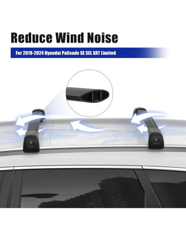 Barras de Techo FLYCLE para Hyundai Palisade 2019-2025 220KG