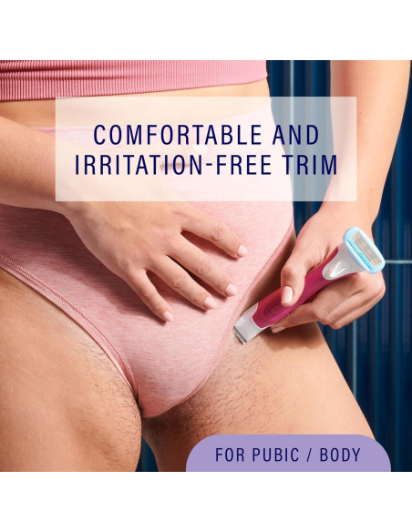 Afeitadora Schick Hydro Silk TrimStyle 2 en 1 para mujeres