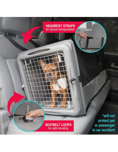 Cajón Abierto Grande SportPet para Mascotas - Jaula Portátil 2