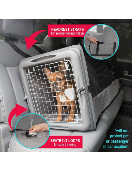 Cajón Abierto Grande SportPet para Mascotas - Jaula Portátil