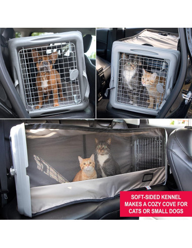 Cajón Abierto Grande SportPet para Mascotas - Jaula Portátil