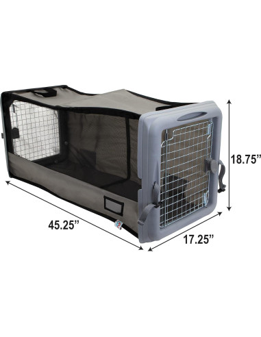 Cajón Abierto Grande SportPet para Mascotas - Jaula Portátil