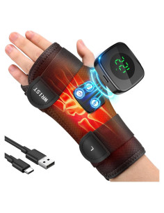 Almohadilla Calentadora Inalámbrica WOLOYHEATIE para Muñeca Izquierda
