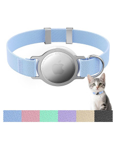 Collar para Gato Sucegi con Soporte para AirTag Azul