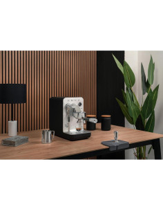 Máquina de Espresso Semi-Pro Smeg EMC02 - 15 Bar, 58mm, Negro 2