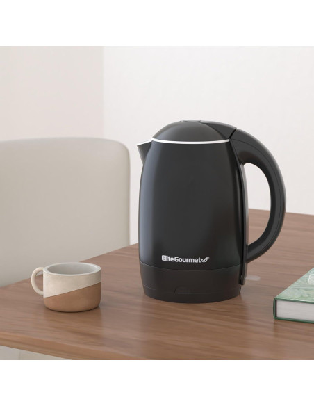 Hervidor Eléctrico Elite Gourmet EKT1821 1.8L Acero Inoxidable