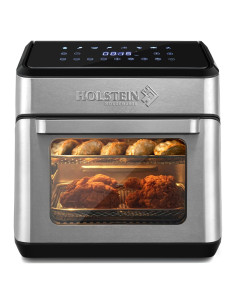 Freidora de Aire Digital Holstein 12.7 QT 8 en 1 Saludable