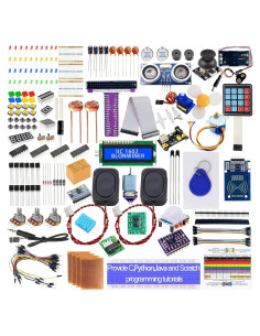Kit de Inicio Raspberry Pi BLONWINER 297 Artículos 124 Proyectos