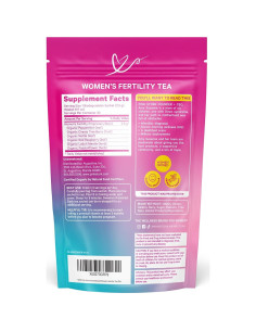 Té de Fertilidad Pink Stork Menta Orgánica 15 Bolsitas 2