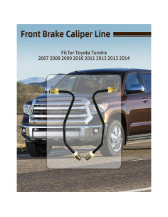 Línea de Caliper de Freno Delantero para Toyota Tundra 2007-2014 2